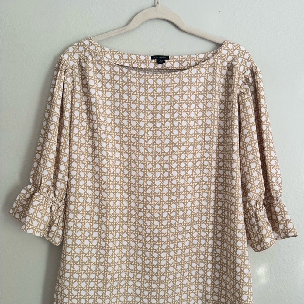 NWT Ann Taylor Boat Neck Blouse